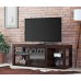 By Home Design Electric Fireplace  Media/TV Stand  up to 65"  Espresso - B078QFB7GH